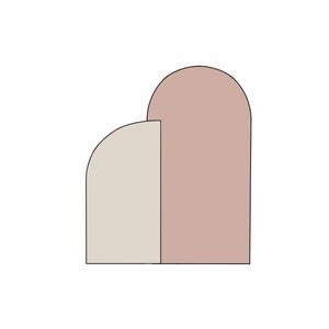 Half Arch/Arch Plaque Cookie Cutter