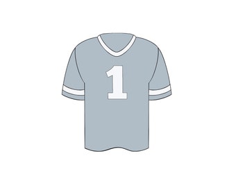 Football Jersey Cookie Cutter