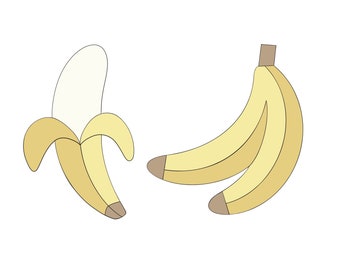 Banana or Bananas Cookie Cutter