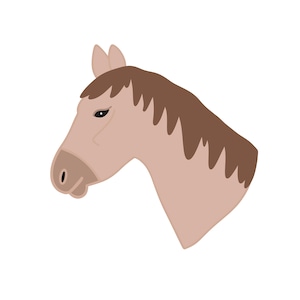 Horse Side Profile Cookie Cutter