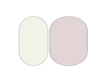 Mod Oval or Mod Oval Wide Cookie Cutter