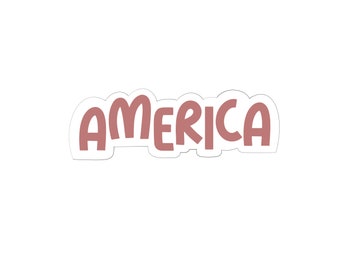 America Font Cookie Cutter