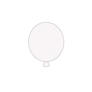 Single Balloon Cookie Cutter