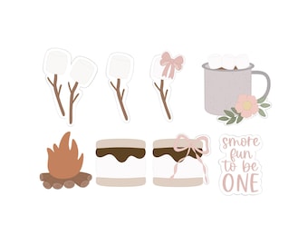 Smore Fun to Be One Theme Cookie Cutters