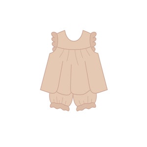 Baby Girl Outfit 8 Cookie Cutter