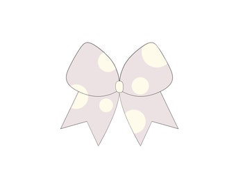 Cheer Bow Cookie Cutter