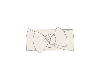 Baby Bow 2 Cookie Cutter