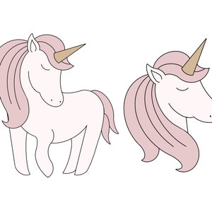 Einhorn oder Einhorn Gesicht Cookie Cutter