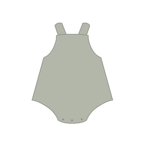 Baby Overall Onesie Cookie Cutter