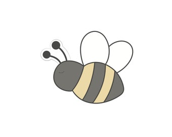 Side Bee Cookie Cutter