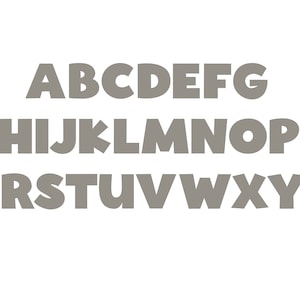 Alphabet Cutters Cookie Cutter