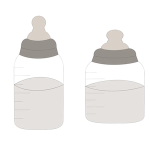 Baby Bottle, regular or chubby Cookie Cutter
