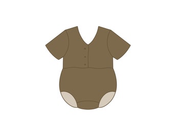 Baby Girl Outfit 1 Cookie Cutter