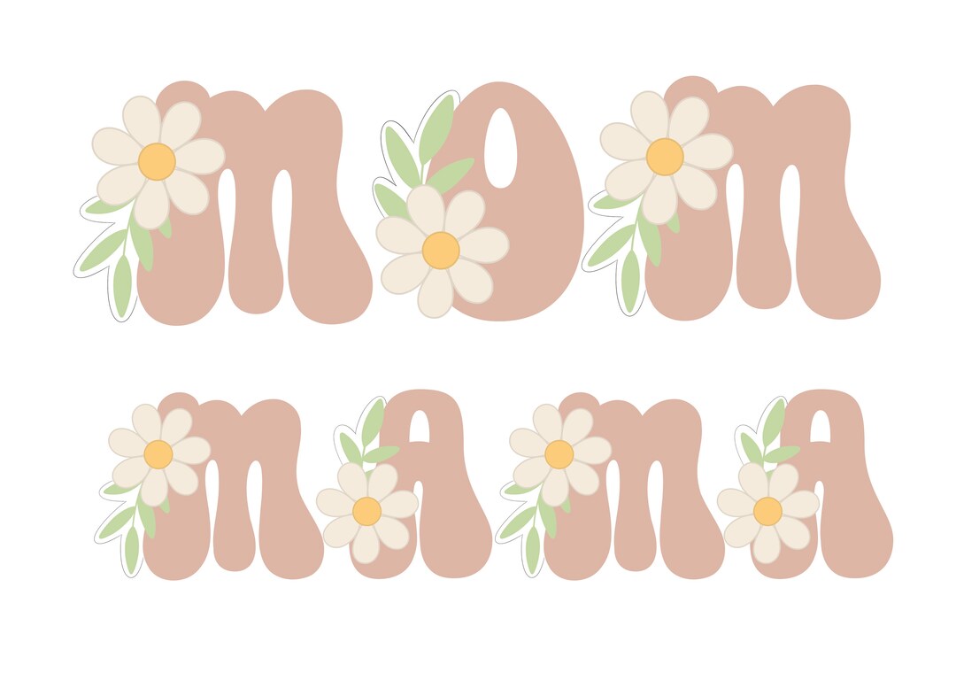 Mom or Mama (M, O, And/or A) Cookie Cutter - Etsy
