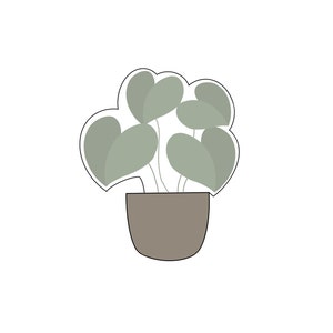 Monstera blad kamerplant koekjesvormer