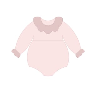 Long Sleeve Onesie Cookie Cutter