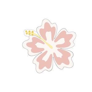 Tropische bloem koekjesvormer