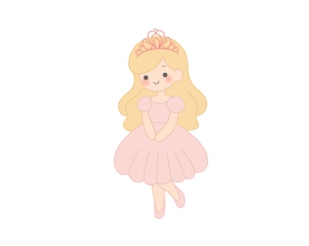 Princess Girl Cookie Cutter