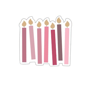 Candle Plaque Cookie Cutter