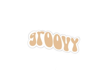 Groovy Plaque Cookie Cutter
