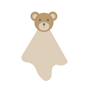 Baby Bear Lovie Cookie Cutter