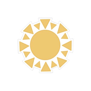 Sun Cookie Cutter