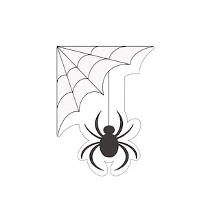 Spider Web with Spider 2 Cookie Cutter