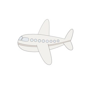 Airplane Cookie Cutter
