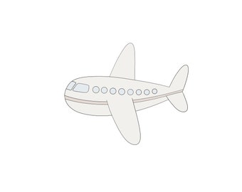 Airplane Cookie Cutter