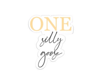 One Silly Goose Plaque Cookie Cutter