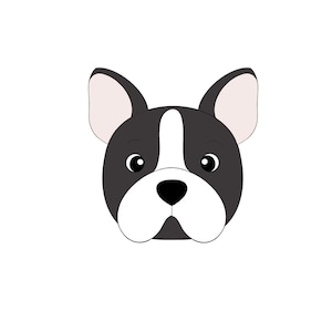 Golden Doodle, Bichon, Lab, Frenchie/Boston Terrior, Yorkie, or Boxer Dog Face Cookie Cutters image 3
