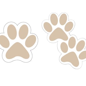 Dog Paw Print or Double Paw Print Cookie Cutter