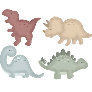 T-Rex, Triceratops, Brontosaurus oder Stegosaurus-Ausstechform