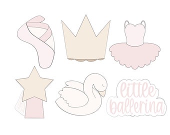 Ballerina Minis-Ausstechformen