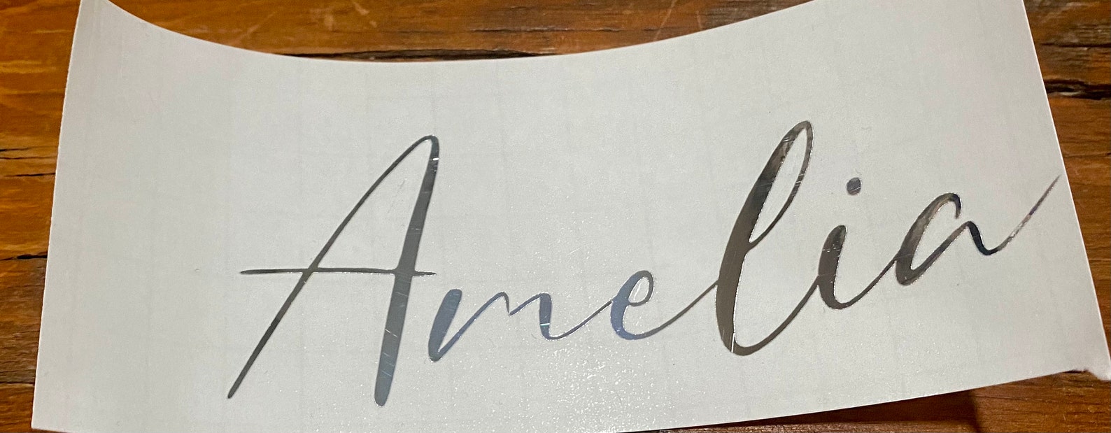 Personalized Name Decal Permanent Vinyl / Window Decal / Water Etsy