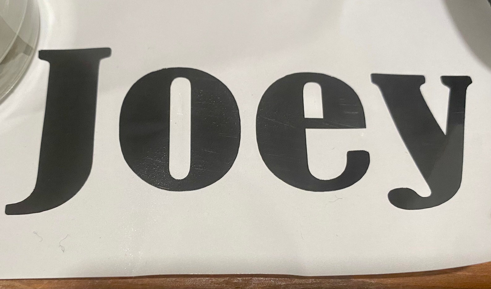 Personalized Name Decal Permanent Vinyl / Window Decal / Water Etsy