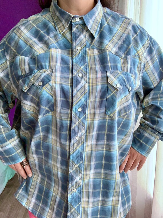 El General Yellow Western Shirt 44323