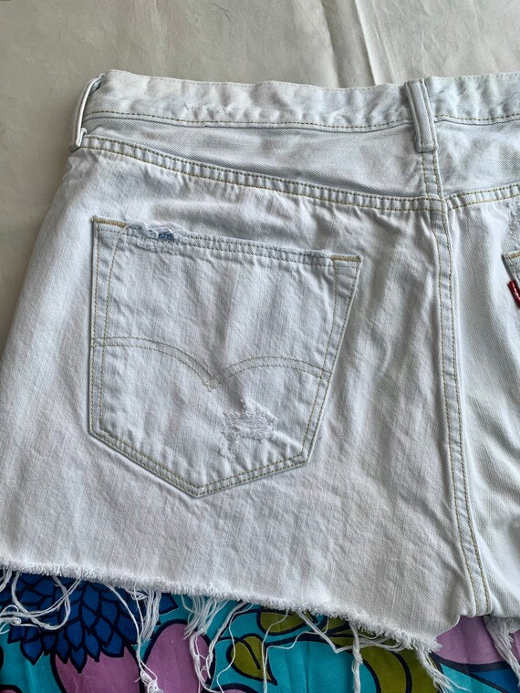 Levi’s Vintage 501 Jeans Super Light Wash. High W… - image 3