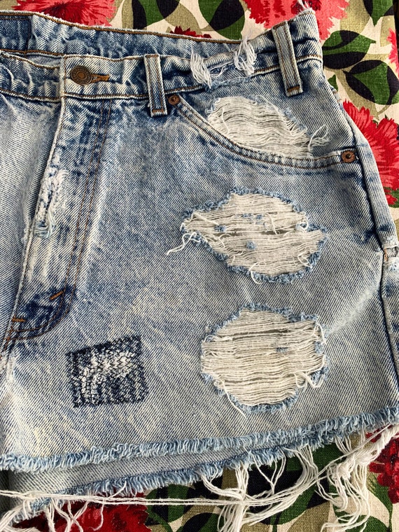 Old Navy | Shorts | Midrise Ripped Cutoff Boyfriend Jean Shorts