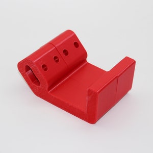 Red Milwaukee Packout Extension Cord Mount Holder Organizer 3D printed