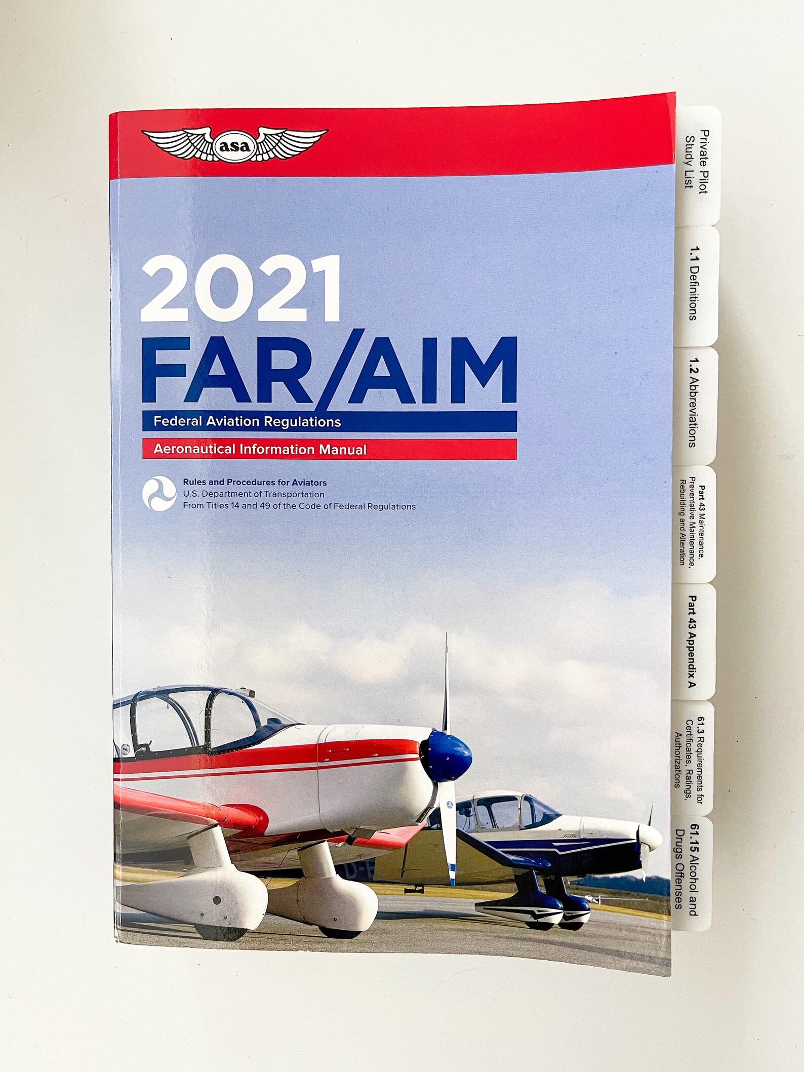 PrePrinted Private Pilot FAR/AIM Tabs Sticker Dots for Etsy