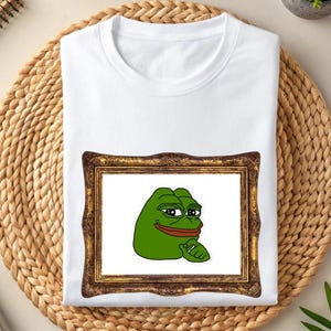 Crypto Meme Pepe T-Shirt | Crypto Merch | Crypto Tee | Crypto Shirt | Blockchain Fashion for Traders & Investors | Bullish Vibes | Web3 Gift
