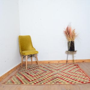 Fabulous Vintage Boujaad Rug Multicolored Rug Boujaad Moroccan Rug Handmade Rug Authentic Moroccan Rug