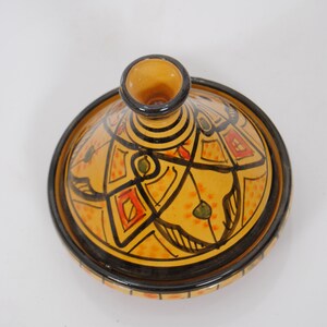 Small Moroccan Tajin for Spices Ceramic Cooking and Serving Tagine ...