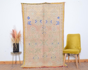 Tapis boujaad, tapis marocain fait main, tapis en laine, tapis bohème, tapis Beni boujaad, magnifique tapis boujaad, tapis tribal