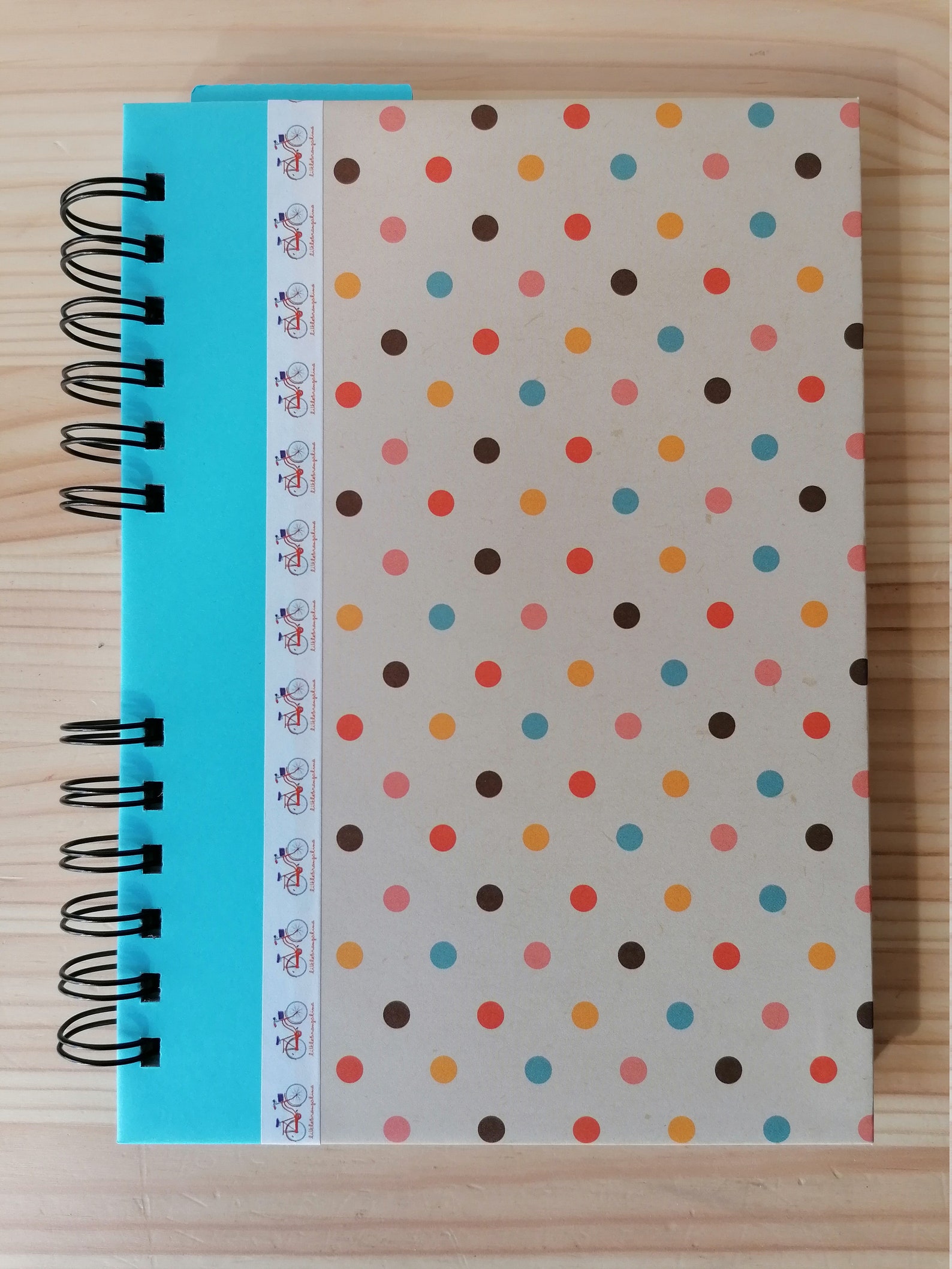 Spiral Notebook Notebook Spiral Bound Dot Grid Notebook Etsy España
