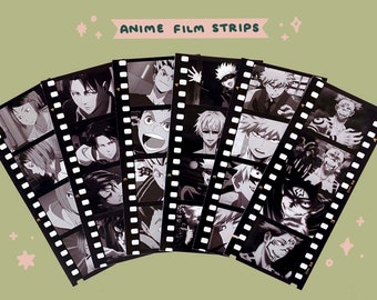 anime film strip bookmark etsy