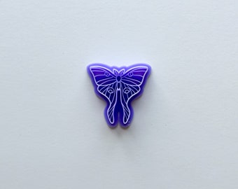 MINI Moth Clay Cutter | Embossing Clay Cutters | Cutters for Polymer Clay