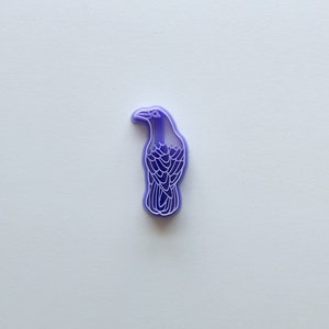Perched Raven Clay Cutter | Halloween Clay Cutters | Cutters for Polymer Clay