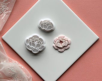 NEW Layered Flower Clay Cutter | Embossing Clay Cutters | Cutters for Polymer Clay